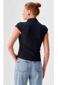 Camiseta Para Mujer Manga Corta Negro Marca L&H Ref. 4R409229 de L&H