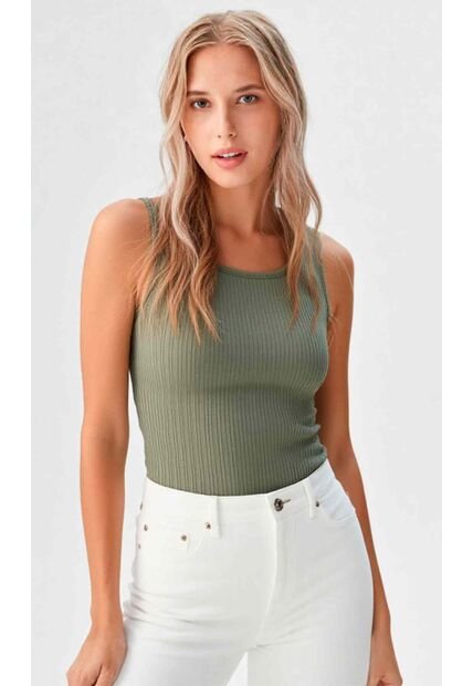 Camiseta Para Mujer Verde Marca L&H Ref. 1F409532
