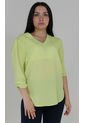 Blusa Para Mujer Manga Larga Verde Marca L&H de L&H
