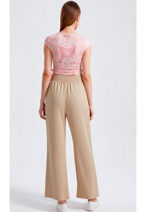 Pantalon Para Mujer Beige Marca L&H Ref. 1F407247