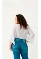 Blusa Para Mujer. Manga 3/4 Cafe Marca L&H Ref. 4R612036 de L&H