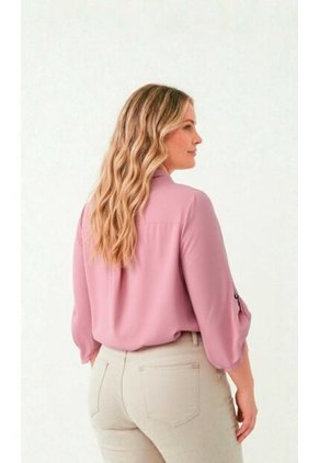 Blusa Para Mujer. Manga 3/4 Rosado Marca L&H Ref. 1F612223