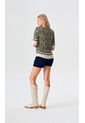 Blusa Para Mujer Manga Corta Verde Marca L&H Ref. 1F412707 de L&H