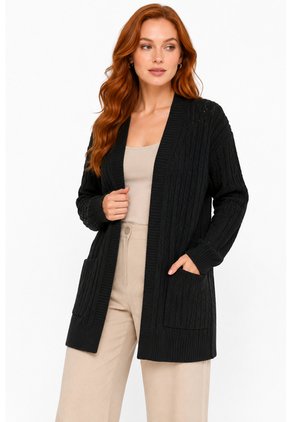 Saco Para Mujer Negro Marca L&H Ref. 4E433048
