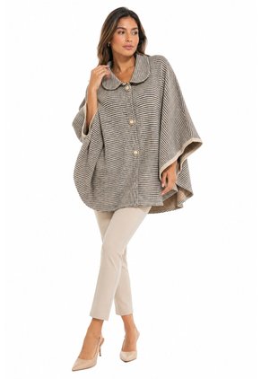 Capa Para Mujer Beige Marca L&H Ref. 4E434096