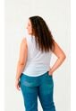 Camiseta Para Mujer. Manga Sisa Blanco Marca L&H Ref. 1F609010 de L&H