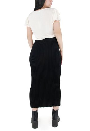 Falda Para Mujer  Negro Marca L&H