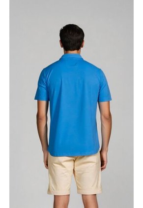 Polo Para Hombre Azul Claro Marca L&H Ref. 4Q109189