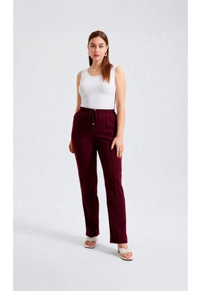 Pantalon Para Mujer Rojo Marca L&H Ref. 1F407248