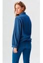 Blusa Para Mujer Manga 3/4 Azul Marca L&H Ref. 3K412145 de L&H