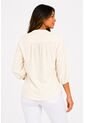 Blusa Para Mujer Manga 3/4 Crudo Marca L&H Ref. 5P412291 de L&H