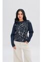 Saco Para Mujer Azul Oscuro Marca L&H Ref. 4E433042 de L&H