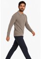 Saco Para Hombre Manga Larga Taupe Marca L&H Ref. 4E133026 de L&H