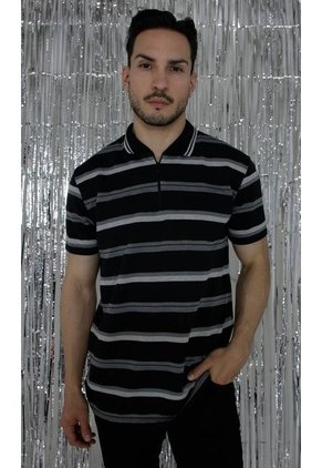 Camiseta Para Hombre Manga Corta Azul Marca L&H