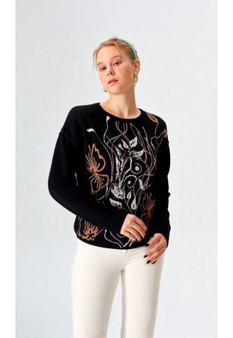 Saco Para Mujer Negro Marca L&H Ref. 4E433042 L&H