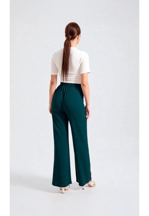 Pantalon Para Mujer Verde Marca L&H Ref. 1Y407002