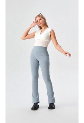 Leggins Para Mujer Azul Marca L&H Ref. 1F423133