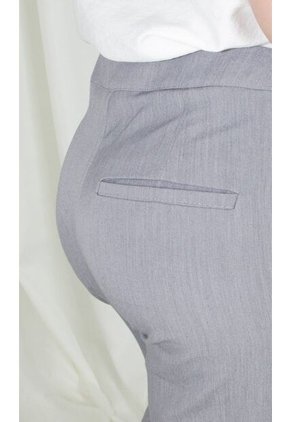 Pantalon Para Mujer Gris Claro Marca L&H Ref. 1T407011
