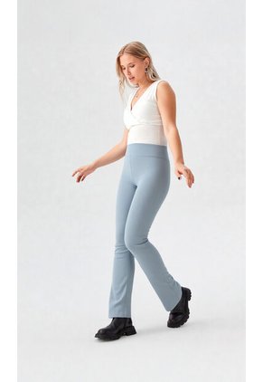 Leggins Para Mujer Azul Marca L&H Ref. 1F423133