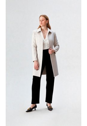 Gaban Para Mujer Beige Marca L&H Ref. 4V408158