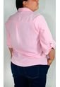 Blusa Para Mujer. Manga 3/4 Rosado Marca L&H de L&H