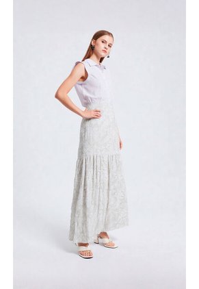 Falda Para Mujer Azul Marca L&H Ref. 1F414041