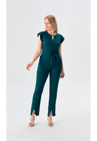 Enterizo Para Mujer Manga Corta Verde Marca L&H Ref. 2J432033 L&H