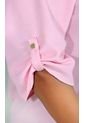 Blusa Para Mujer. Manga 3/4 Rosado Marca L&H de L&H