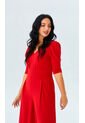 Enterizo Para Mujer Manga Corta Rojo Marca L&H Ref. 2J432034 de L&H
