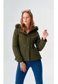 Chaqueta Para Mujer Manga Larga Verde Marca L&H Ref. 6N408015 de L&H