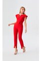 Enterizo Para Mujer Manga Corta Rojo Marca L&H Ref. 2J432033 de L&H
