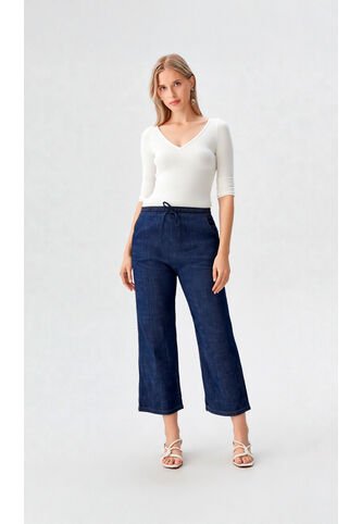 Capri Para Mujer Azul Marca L&H Ref. 8S426006 L&H