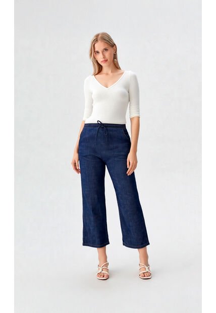 Capri Para Mujer Azul Marca L&H Ref. 8S426006