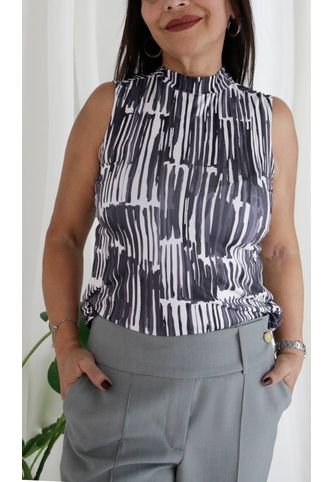 Camiseta Para Mujer Gris Claro Marca L&H L&H