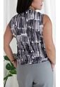 Camiseta Para Mujer Gris Claro Marca L&H de L&H
