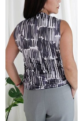 Camiseta Para Mujer Gris Claro Marca L&H