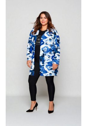 Chilango Para Mujer. Manga Larga Azul Marca L&H