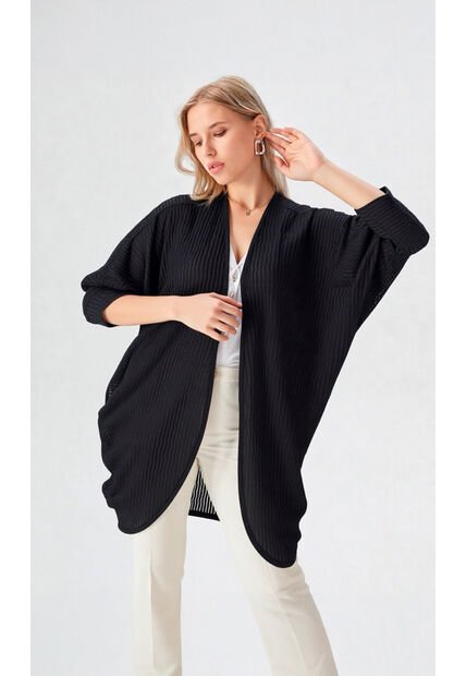 Chilango Para Mujer Manga 3/4 Negro Marca L&H Ref. 7D436030