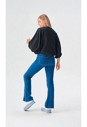 Chilango Para Mujer Manga 3/4 Negro Marca L&H Ref. 7D436030