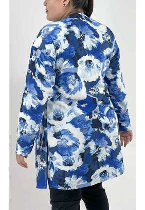 Chilango Para Mujer. Manga Larga Azul Marca L&H