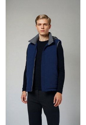 Chaleco Para Hombre Azul Marca L&H Ref. 6N125010