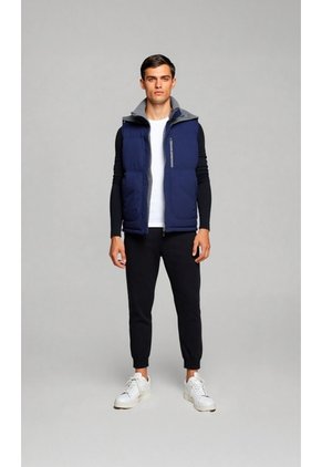 Chaleco Para Hombre Azul Marca L&H Ref. 6N125010