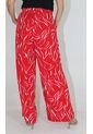 Pantalon Para Mujer Rojo Marca L&H de L&H