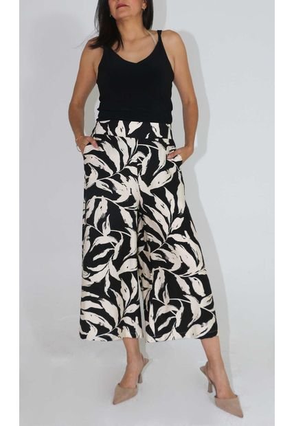 Capri Para Mujer Negro Marca L&H