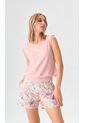 Blusa Para Mujer Manga Sisa Rosado Marca L&H de L&H