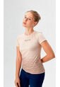 Camiseta Para Mujer Manga Corta Beige Marca L&H Ref. 4R409226 de L&H