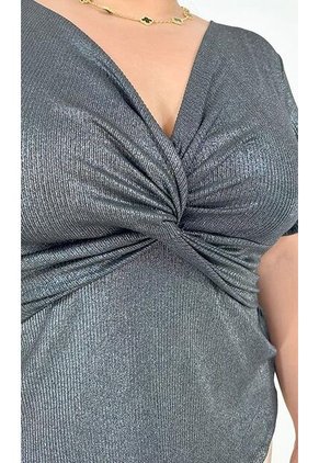 Camiseta Para Mujer. Negro Marca L&H