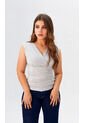 Camiseta Para Mujer Manga Corta Blanco Marca L&H Ref. 1F409434 de L&H