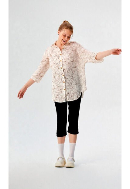 Bluson Para Mujer Taupe Marca L&H Ref. 7D424026