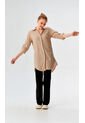 Bluson Para Mujer Manga 3/4 Beige Marca L&H Ref. 2J424018 de L&H